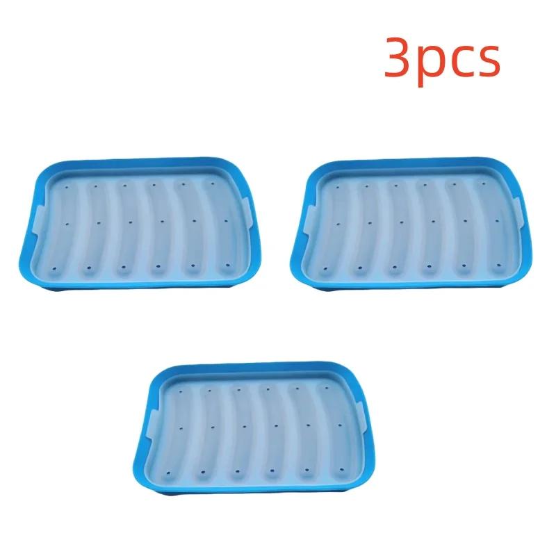 Silicone Sausage Mould  Home Ham Hot Dog Making Tray Household Cake Baking Molds with Lid Kit Tools