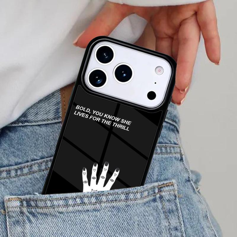 

Чехол для телефона с текстом песни She Loves Control для iPhone 17ProMax 12 13 14 15 16e 17 Pro Max Plus Air Cover iPhone 16e