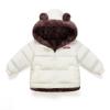 Autumn and Winter New Children's Down Cotton Clothes, Boys and Girls, Medium and Small Children's Cotton Clothes, and Fleece Warm Cotton Jackets