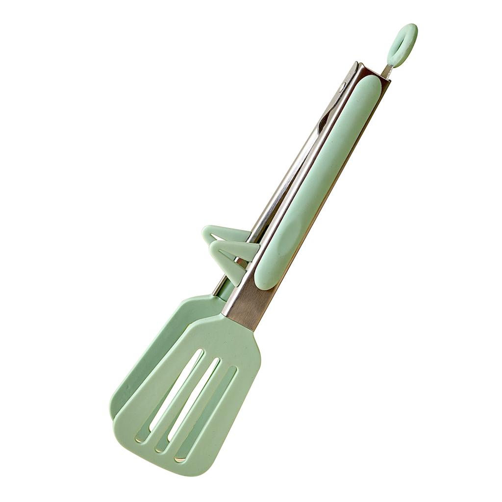 9/12 Inch Stainless Steel Food Tongs,Silicone Non-stick Cooking Clips for Kitchen,Household BBQ Clamp for Salad Outdoor Barbecue