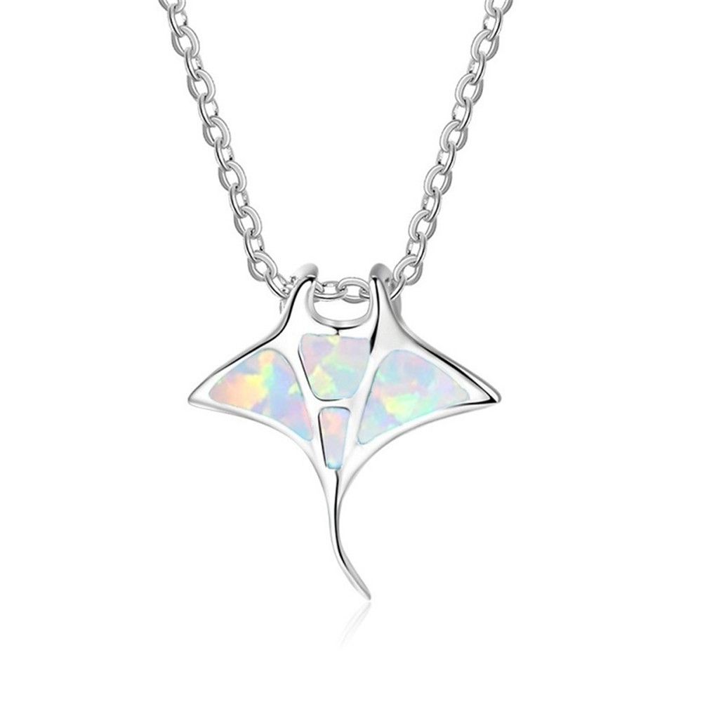 

Модный кулон Bohemia Beach Rainbow Blue Ожерелье Кит