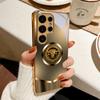Taurus Medallion Golden Phone Case For Samsung A50 A51 A52 A53 A54 A55 A56 A57 A71 A72 A73 A31 A32 A34 A36 A37 A30s Glass Cover
