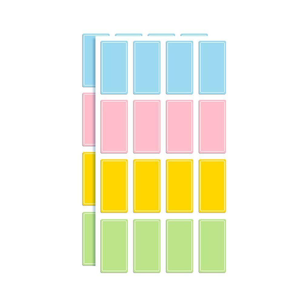 Table Desk Stickers Name Tag Sticker Subject Classification Nameplates Name Labels  Children