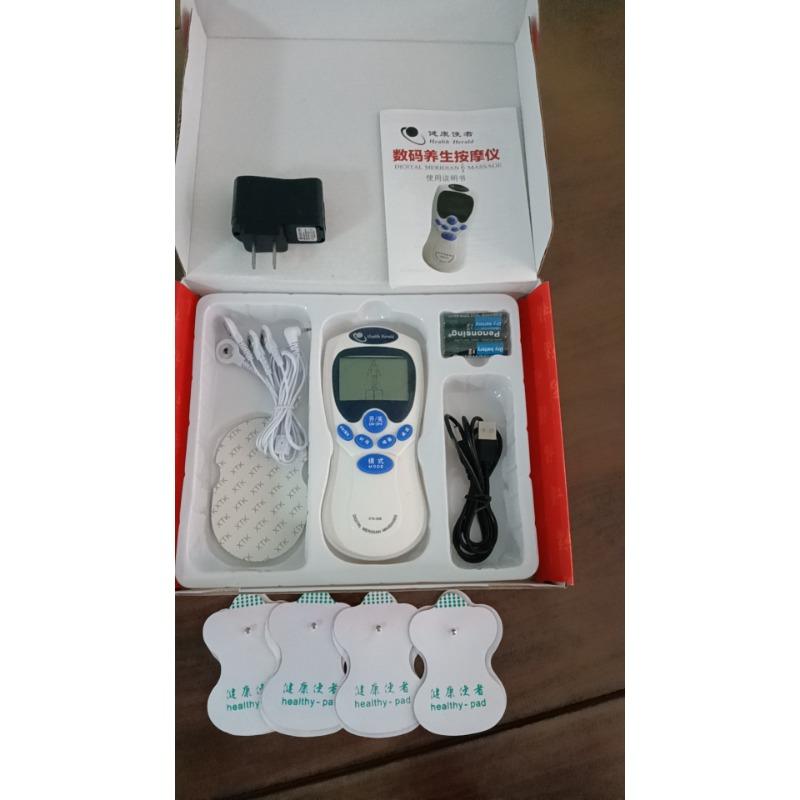 Household Multi-functional Digital Massager, Chinese and English Meridian Therapy Instrument, Electronic Pulse Acupuncture Massager