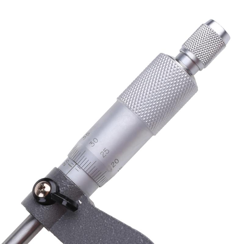 Precise Electronic LCD Caliper Gauge Micrometer 25-50/50-75/75-100mm Outside Metric Caliper Measurement Micrometer Tool
