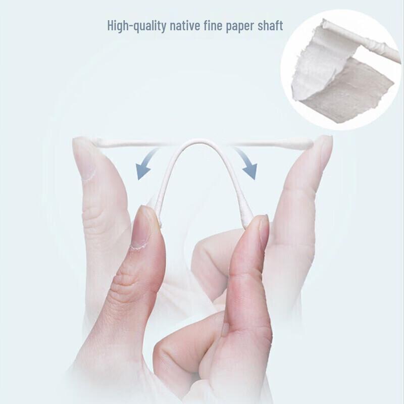 CHAHUA Double-Headed Children's Cotton Swabs