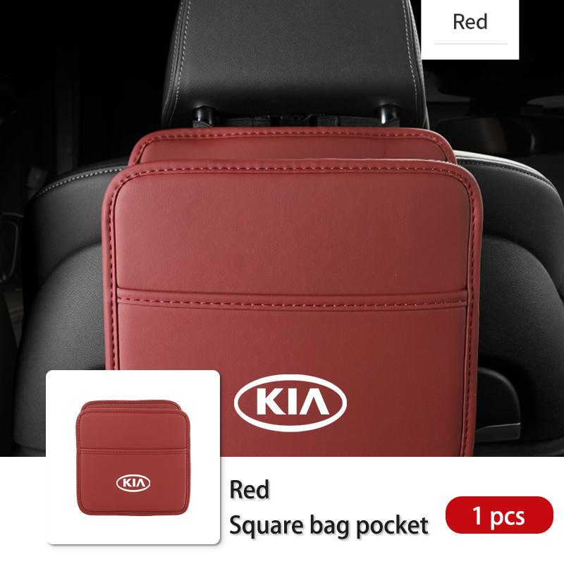 CAUWZ1 Car Seat Back Storage Case Garbage Hanging Bag Trash Can Bin For KIA Ceed Sportage Rio K5 K2 Optima Cerato Proceed Venga