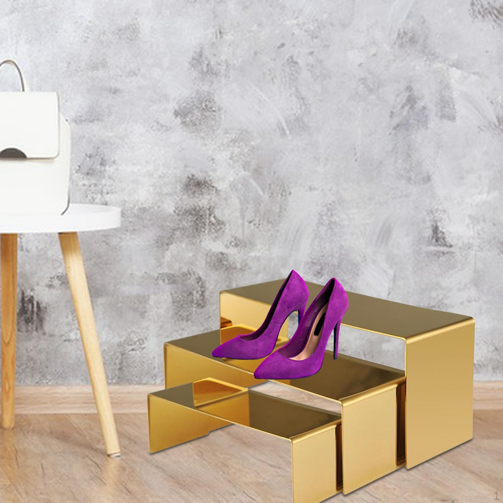 

3 предмета кошелек парфюмерный дисплей Riser Стенд произведения искусства ремесла настольный органайзер для дома и Style A