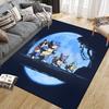 Cute Pokemon Square Area Rug, Non-Slip Floor Mat for Home Decor, Perfect Gift for Anime Fans