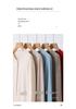 Women's Cashmere Cardigan: Round Neck, Loose-Fit, Multi-Button, Slimming Solid Color Sweater