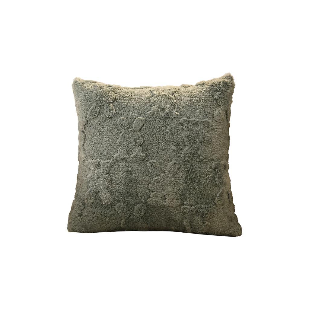 Easter Plush Cover Party Decoration Cushion Cover Double Sided Plush Cover