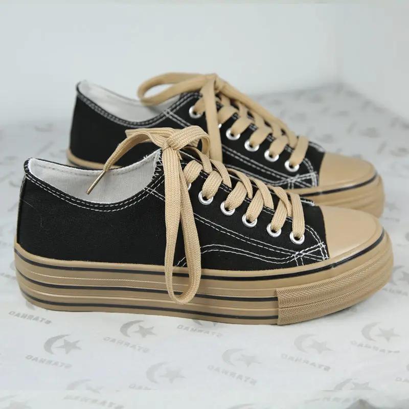 Fashion Spring Autumn Ladies Footwear Leopard Print Comfortable and Elegant New In Women's Canvas Shoes H Light Stylish High Quality 39