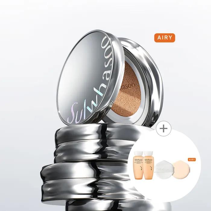 [Одиночный товар] Совершенствующая пудра-кушон Airy 15 г 17N1