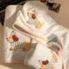 Cute Puppy Hair Drying Cap: Super Absorbent, Quick-Dry Coral Fleece Towel for Women