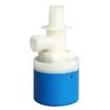Fully Automatic Blue & White Plastic Water Level Control Valve with 4-Point Side Inlet for Water Tanks
