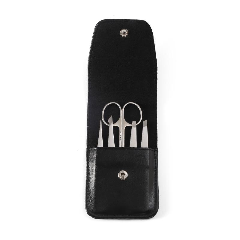 

1 шт., инструмент для зажима бровей, пинцет, съемник для бороды, наклонная головка из нержавеющей стали 12cm*7.5cm*2cm серебряный