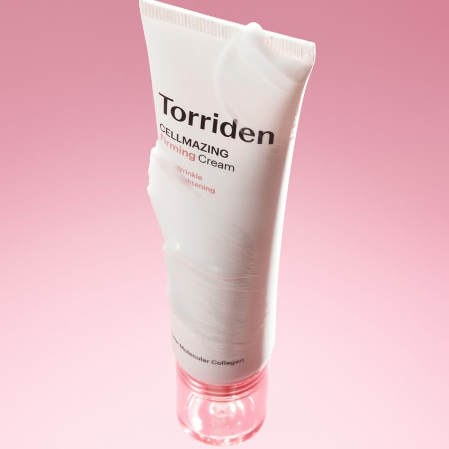 Torriden Collagen Firming Cream 60ml Moisturizing face cream with collagen for sensitive Korean skin care Cell-Maging [Official/Genuine Product]