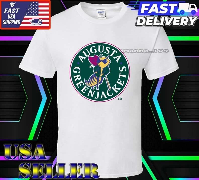 New Shirt Augusta Green Jackets Logo T-Shirt Funny American Unisex Size S-5XL M