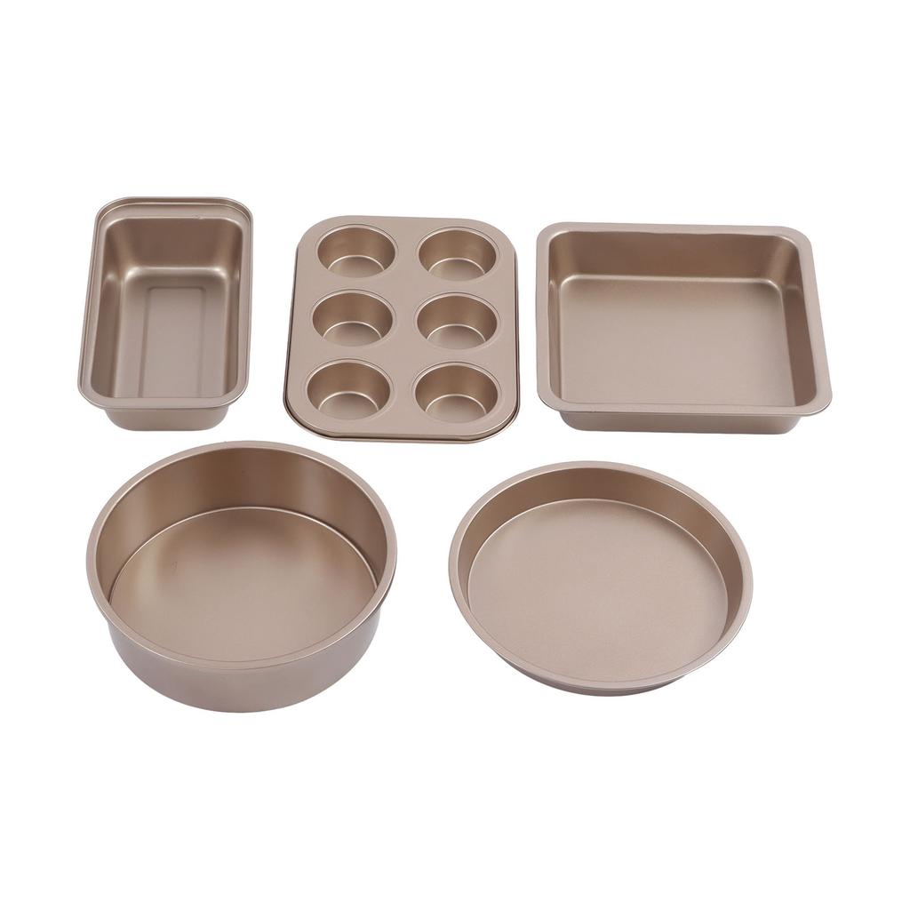 Backform-Set Professionelles Backform-Set aus Kohlenstoffstahl mit Kuchenform Backformen Pizzablech für