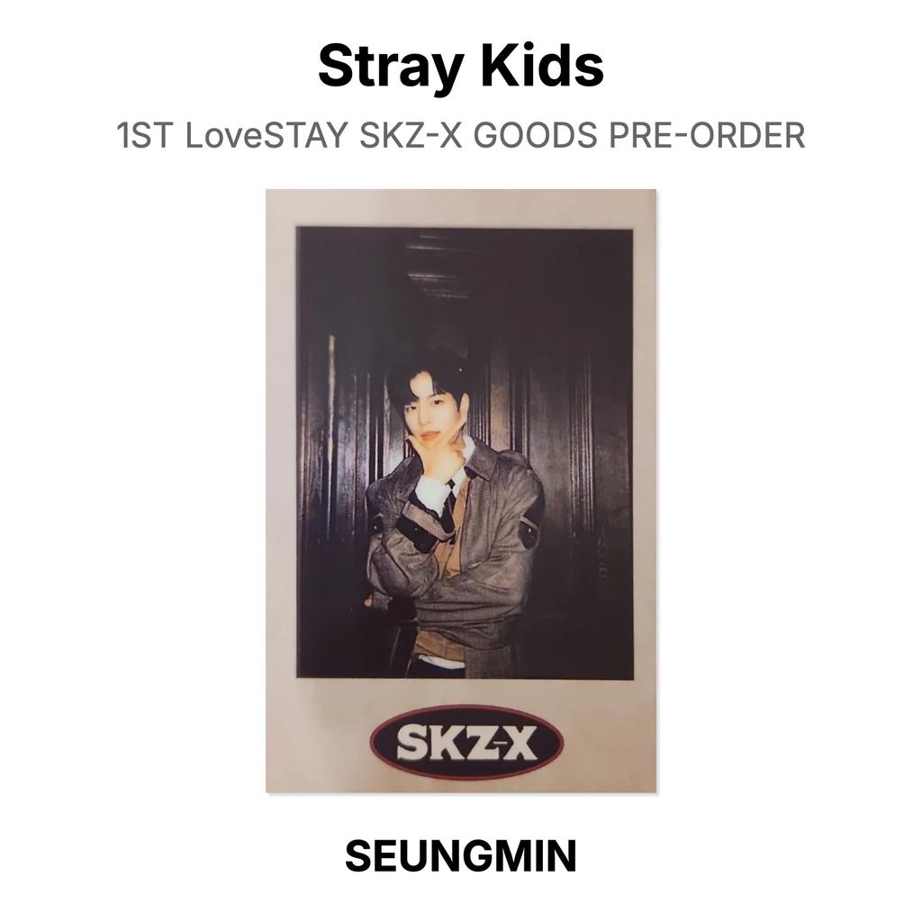 Stray Kids 1ST LoveSTAY SKZ-X GOODS PRE-ORDER Official Photocard