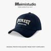 25 Early Autumn New Casual Simple Versatile Letter Hard Top Baseball Cap Female Face Small Peaked Cap