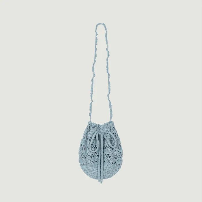LEVIN KNIT BAG (LIGHT BLUE)