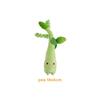 Cartoon Hotpot Food Plush Keychain Kawaii Bag Pendant Button Mushroom Crab Claw Hanging Ornament Food-Themed Toy Accessory Gift