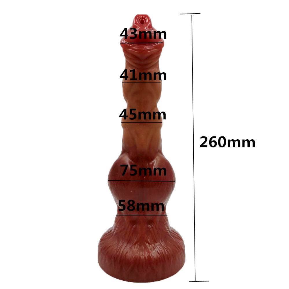 New Big Dog Cock Dildo Penis Silicone Dildos Women's Masturbation Device Animal Simulation Penis Sex Product