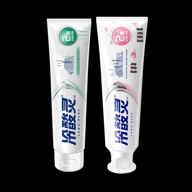 Leng Suan Ling Anti-Sensitivity Probiotic and White Peach Toothpaste Set