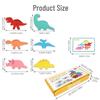 Dinosaur Stacking Blocks: Hand-Eye Coordination & Educational Wooden Toy for Kids