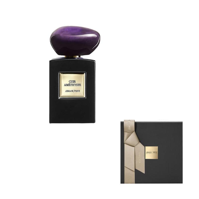 ARMANI Collector's Edition Amethyst Perfume Premium Private Reserve Leather Scent Family Eau De Parfum