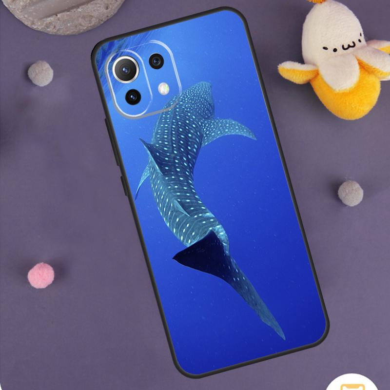 Ocean Whale Shark Swimming Case For POCO X3 X5 X6 M6 Pro F6 F3 F5 M5s Xiaomi 14 13 Ultra 12 Lite 11T 12T 13T Pro Cover