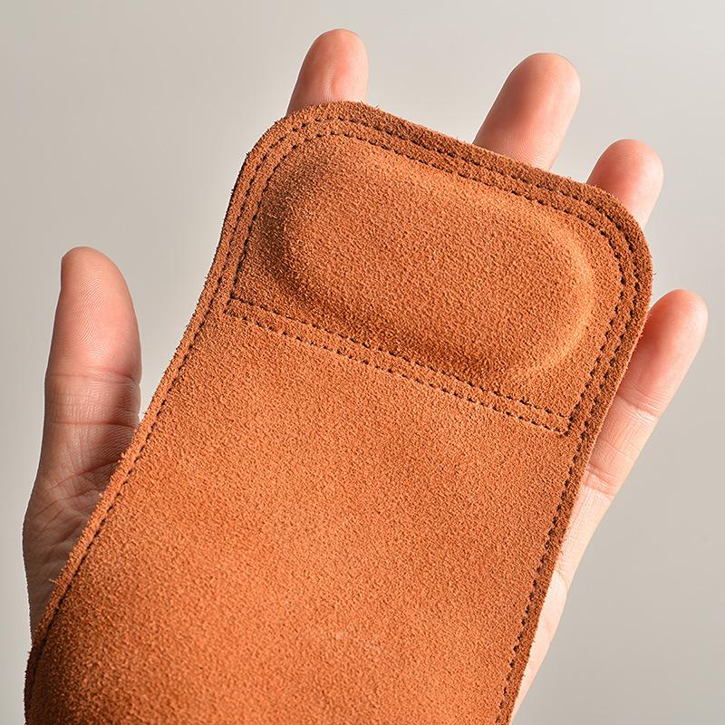 2023 Custom Logo Training Wrist Support Pull Ups Weightlifting Strap Pad Workout Weight Lifting Leather Hand Grips