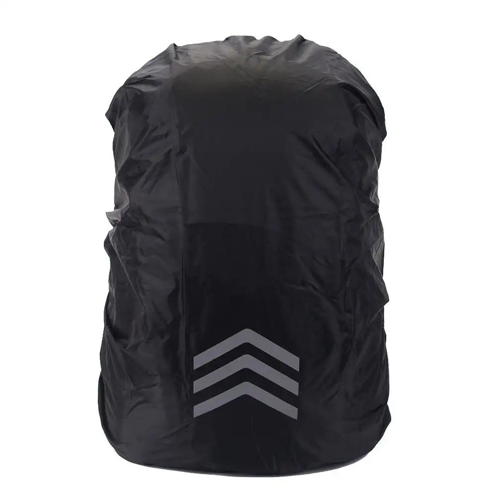 18-45L Backpack Cover Reflective Waterproof Backpack Rain Cover for Night Visibility Uv-proof Protector Outdoor Dustproof