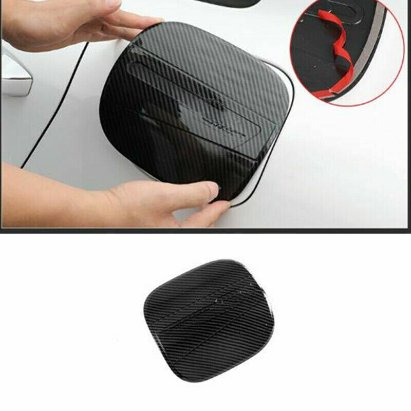 Carbon Fiber Gas Oil Fuel Tank Cap Cover Trim For KIA K5 2020-2025