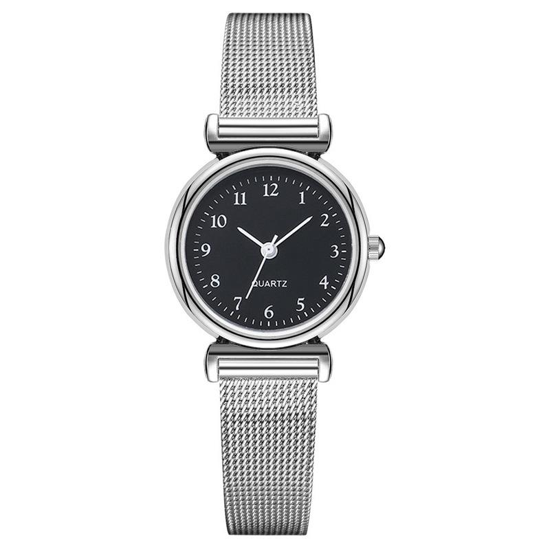 

Watches Women Stainless Steel Mesh Belt Watch Small Dial Quartz Clock Ladies Wrist Watch Gifts For Girl AVE