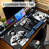 Large Mouse PadKendrick Lamar Custom Name Text Personalized Desk Mat Non Slip Gaming Pad