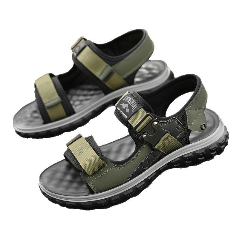 2025 Spring and Summer New Men's Trend Casual Fashion Versatile Daily Comfortable Breathable Open-toed Men's Sandals
