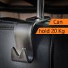 Universelle Auto Rücksitzhaken Auto Innenraumteile Tasche Aufbewahrungshänger Kopfstützenhalter Hängender Halter Langlebig Tragkraft 20kg