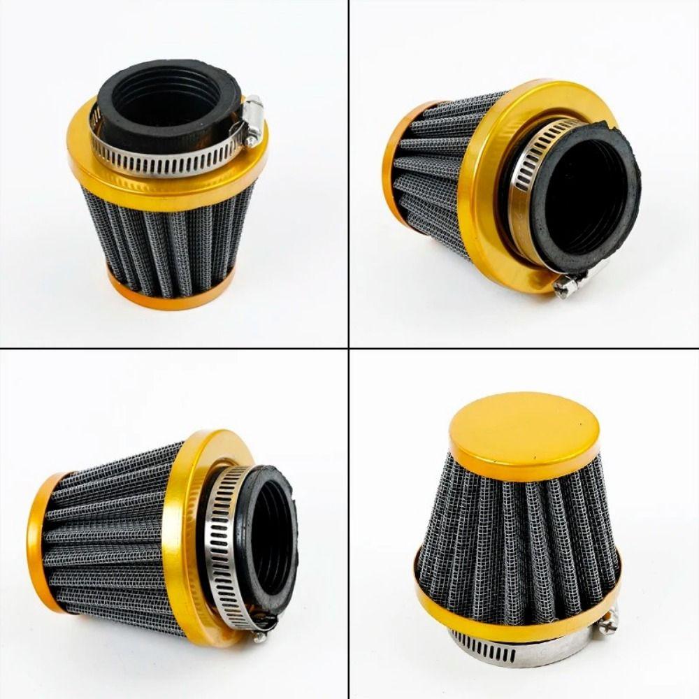Filtro dell'aria a testa di fungo Acciaio inossidabile Filtro carburante per moto Filtro dell'aria per moto per Pit Dirt Bike