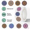 500Pcs/Roll Mandala Patterns Kids Rewards Stickers - DIY Scrapbooks Album Decor Sealing Label Decals