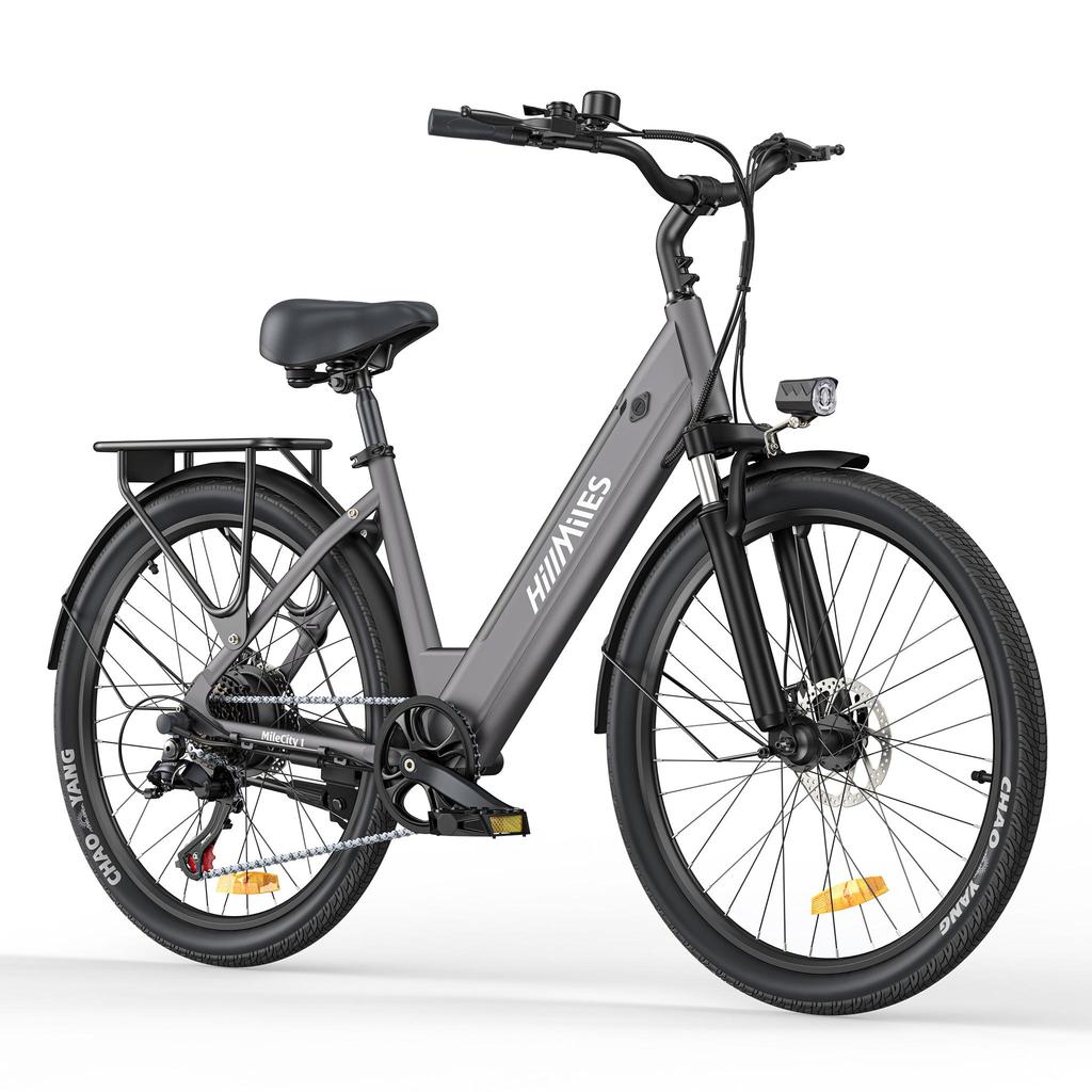 HillMiles MileCity 1 Urban Commuter E-Bike 250W 36V13Ah 26 Inch Tires With IP65 &120 Kg Load City Environmental Friendly Electric Bicycle