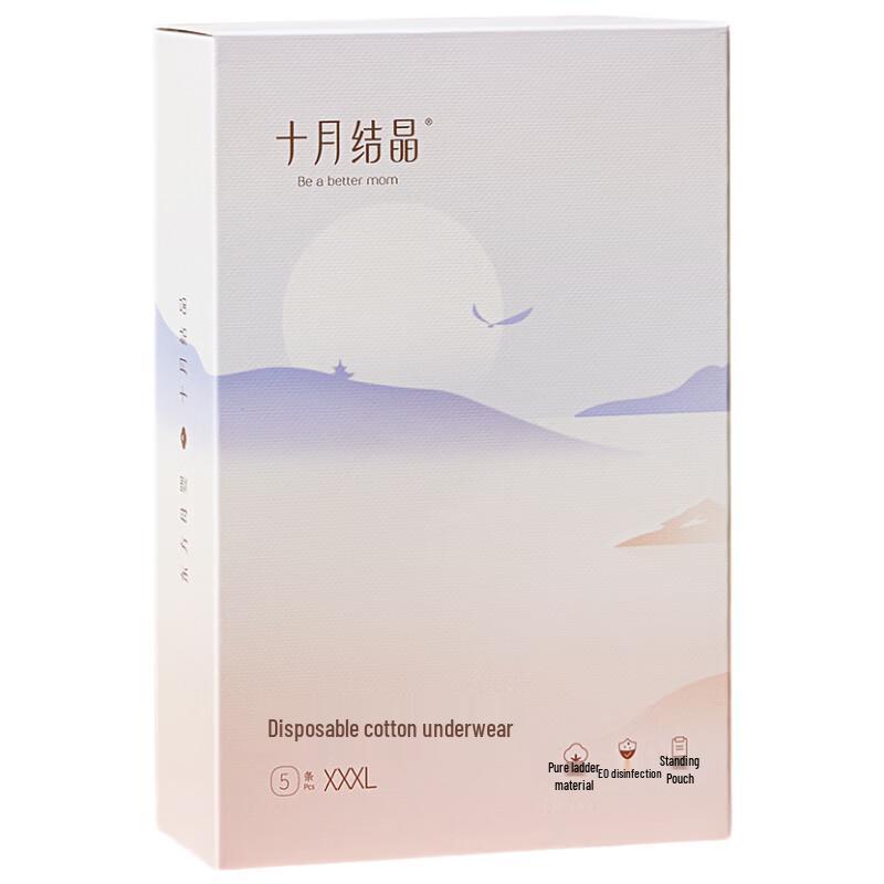 October Crystal SH795 Disposable Women's Underwear (5-Pack)