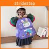 Trendy Cute Nylon Backpack For Kindergarten Kids With Fun Cartoon Design