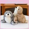 Realistic Lion Sea Stuffed Animal Plush Toy Super Soft Short Plush Marine Life Nursery Decor Gift Kids For