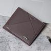 Men's Slim Trifold Wallet with Multiple Card Slots - Casual and Stylish