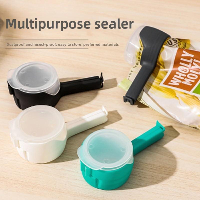 Clips for Food Food Storage Sealing Clips with Pour Spouts Kitchen Chip Bag Clip Plastic Cap Sealer Clip Kitchen Storage