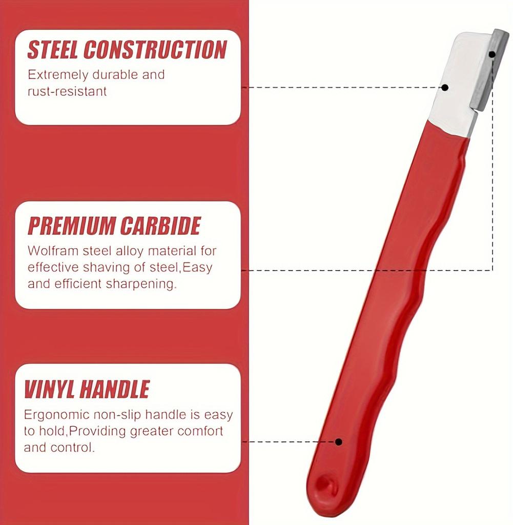 1 Precision Edge Professional Kitchen Sharpener, Multi Purpose Gardening Tool Blade Sharpener Hedge Clipper For All Blades