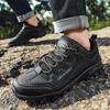 Hot Sale Fashion Brown Trekking Sneakers Men Breathable Mens Hiking Shoes Big Size 46 Anti-slip Travel Sports Shoes Men Trainers