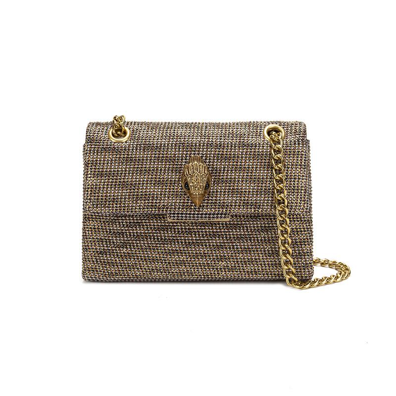 Amy Life Modeketting Dames Tas Tas Schouder Crossbody Tas Adelaarskop Kleine Tas Handtas Designer 2026 Nieuw kaki